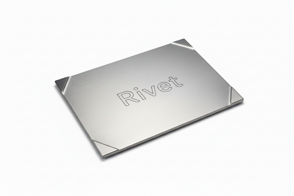 RIVET Pure Titanium Cutting Board